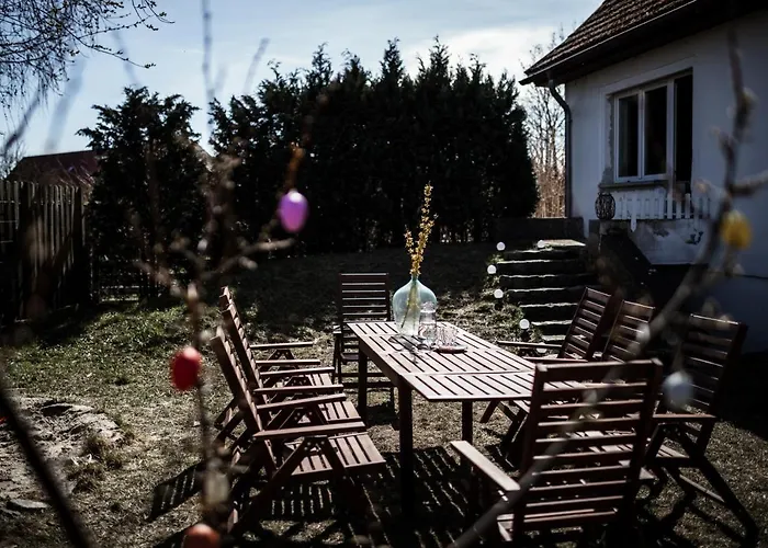 Grosses Schwarze Moewe Nahe Ueckermuende Casa vacanze *